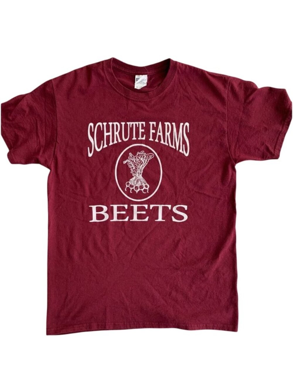 The Office Schrute Farms Beets Tee – Gildan XL, 100%‎ Cotton, Graphic T‑Shirt